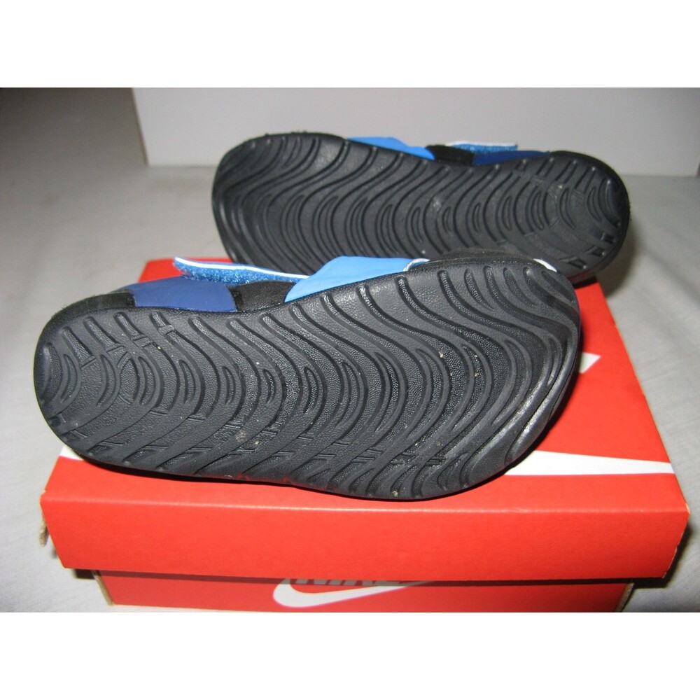 Nike Sandals Kids Baby Toddler Blue Sunray Protect 2 PS 943826-403 Size 8C - Picture 4 of 5